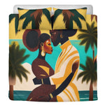 Tropical Love Couple 3 Pcs Beddings - D'Sare 
