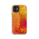 Warm Amber Seranade Eco Phone Case Eclectic Art - D'Sare