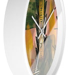 Echoes of Life Eclectic Abstract Art Wall Clock - D'Sare