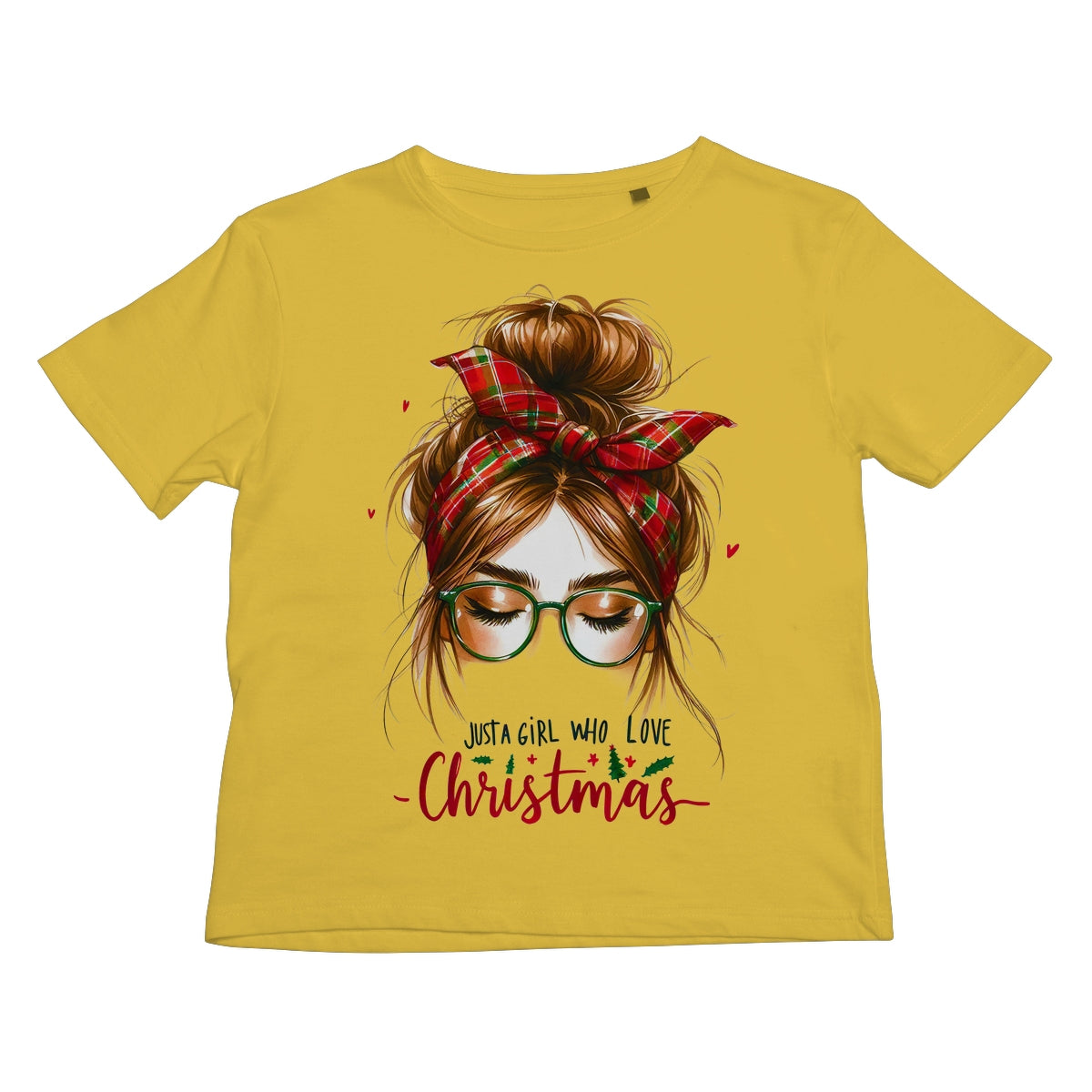 Just A Girl That Loves Christmas  Kids T-Shirt