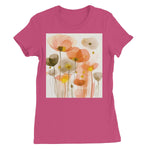 Poppy Echoes Golden Peach Escape  Women's Favourite T-Shirt - D'Sare