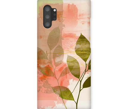 Peach Golden Leafy Escape  Snap Phone Case - D'Sare