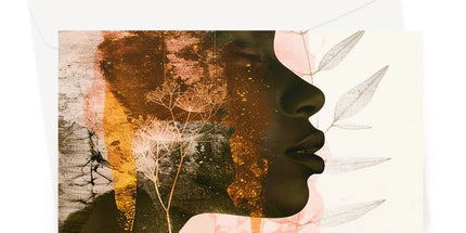 Golden Silence Serene Echoes 06 Greeting Card by Prodigi