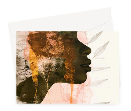 Golden Silence Serene Echoes 06 Greeting Card - D'Sare