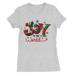 Joy To The World Christmas  Women's Favourite T-Shirt