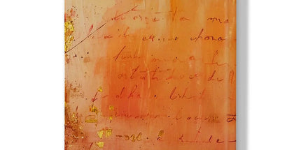 Warm Amber Seranade Hardback Journal Eclectic Art by Prodigi