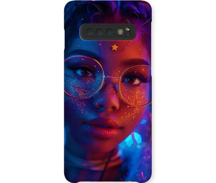 Black Girl Magic Stardust Cosmic Vibe| Black Woman Magic  Snap Phone Case - D'Sare