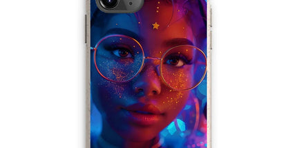 Black Girl Magic Stardust Cosmic Vibe| Black Woman Magic  Eco Phone Case - D'Sare