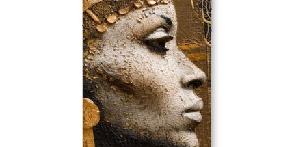 Afrocentric Golden Empress Snap Phone Case by Prodigi