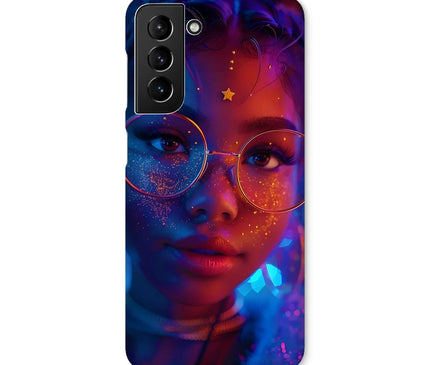 Black Girl Magic Stardust Cosmic Vibe| Black Woman Magic  Snap Phone Case - D'Sare