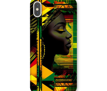 Red and Green Black Queen Fusion Snap Phone Case