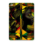 Abstract Red and Green Black Queen Fusion Tablet Cases