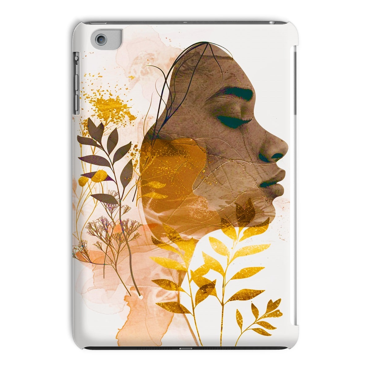 Golden Harmony Silhouette 06 Tablet Cases - D'Sare