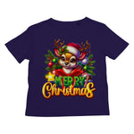 Reindeer Merry Christmas  Kids T-Shirt