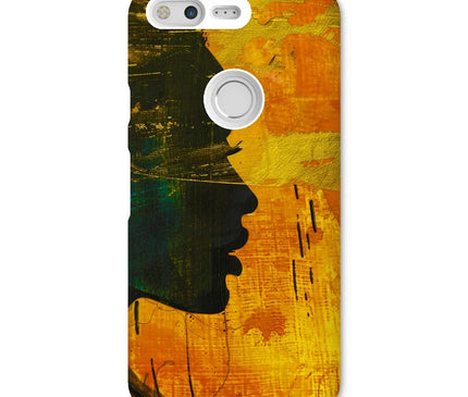Golden Afrocentric Silhouette Snap Phone Case - D'Sare