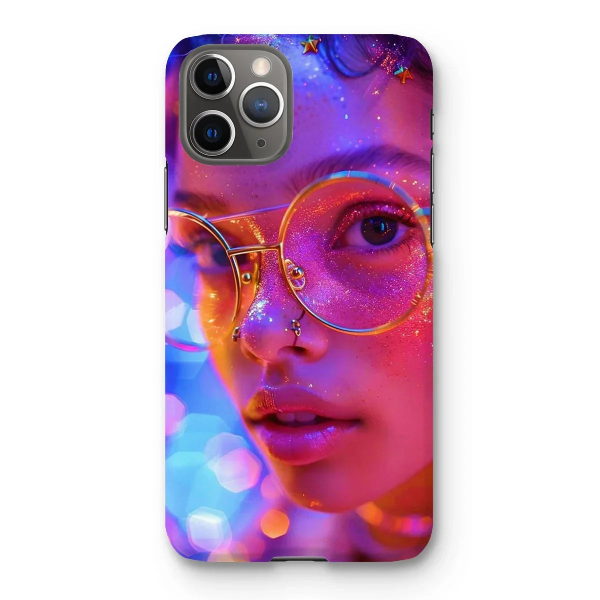 Woman Cosmic Radiance Dreamy Stardust  Snap Phone Case - D'Sare