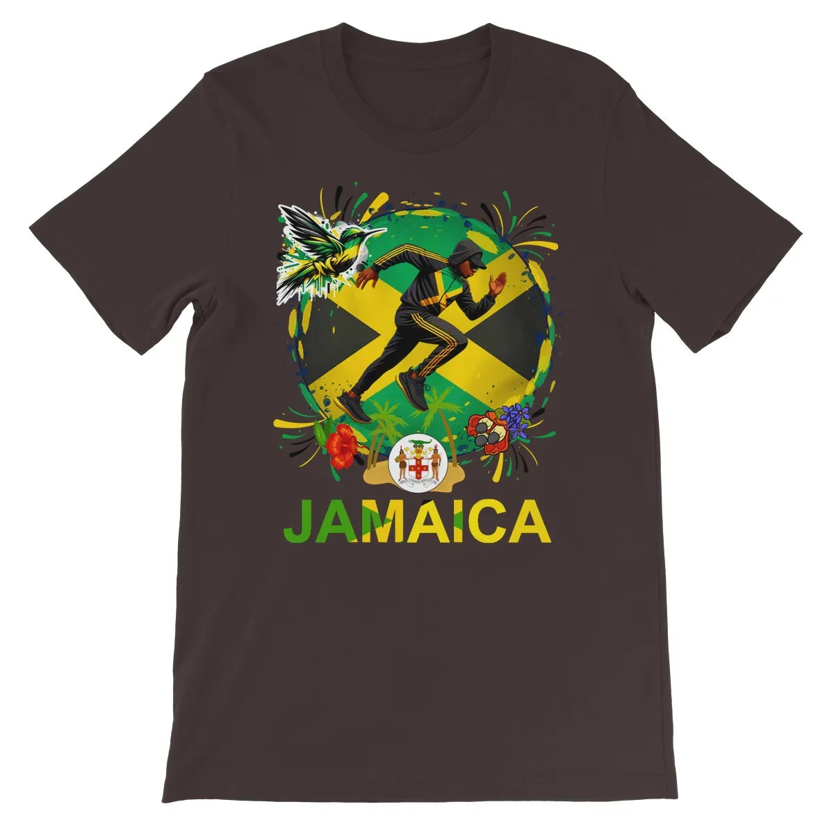 Jamaica Love Graffiti  Unisex Short Sleeve T-Shirt - D'Sare