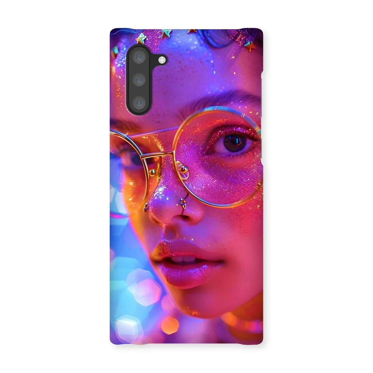 Woman Cosmic Radiance Dreamy Stardust  Snap Phone Case - D'Sare