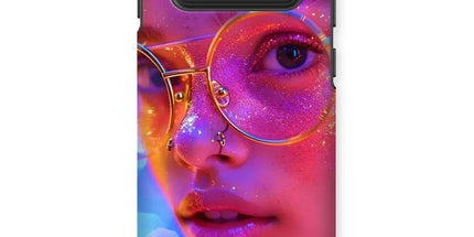 Woman Cosmic Radiance Dreamy Stardust Tough Phone Case by Prodigi