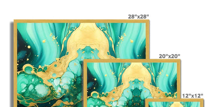 Greengoldale Antique Framed Print by Prodigi