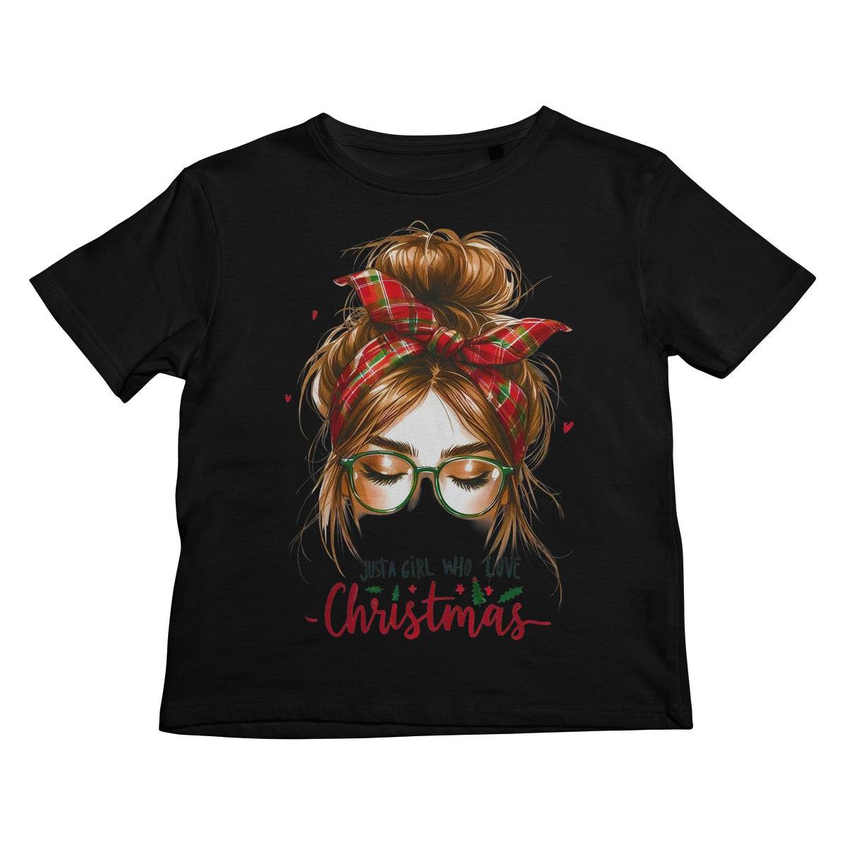 Just A Girl That Loves Christmas  Kids T-Shirt