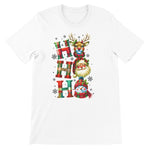 HO HO HO Christmas  Unisex Short Sleeve T-Shirt