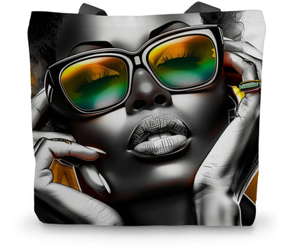 Self Peace Canvas Tote Bag - D'Sare