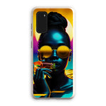 Tropical Sunset Dreams : Neon Vibes  Eco Phone Case - D'Sare