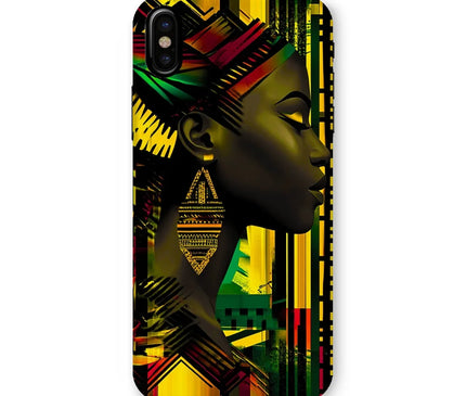 African Print Empress  Snap Phone Case - D'Sare