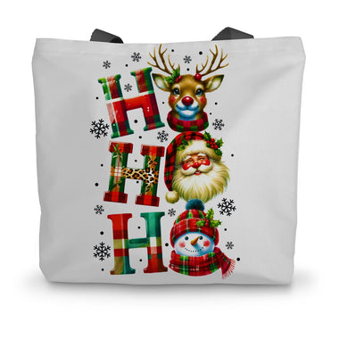 HO HO HO Christmas  Canvas Tote Bag