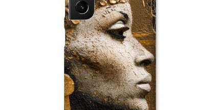 Afrocentric Golden Empress Snap Phone Case by Prodigi