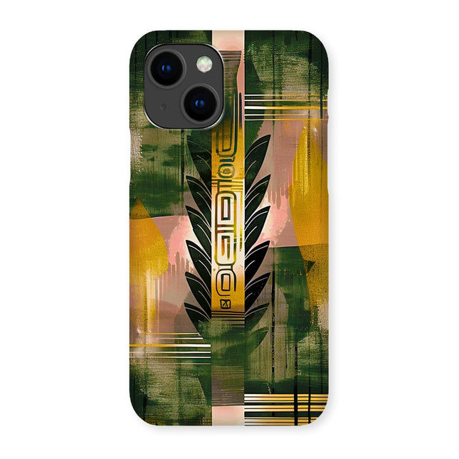 Echos of Duality Golden Reflection Snap Phone Case
