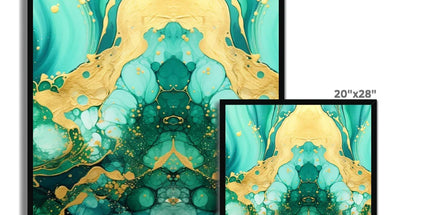 Greengoldale Framed Print by Prodigi