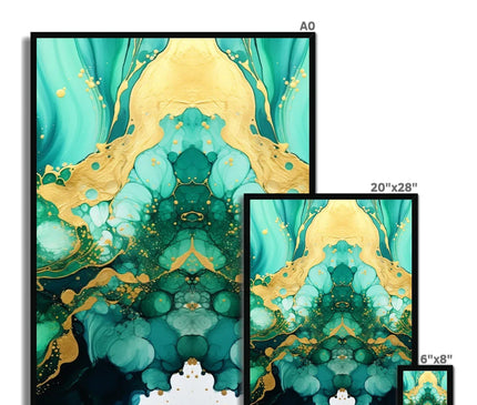 Greengoldale Framed Print - D'Sare