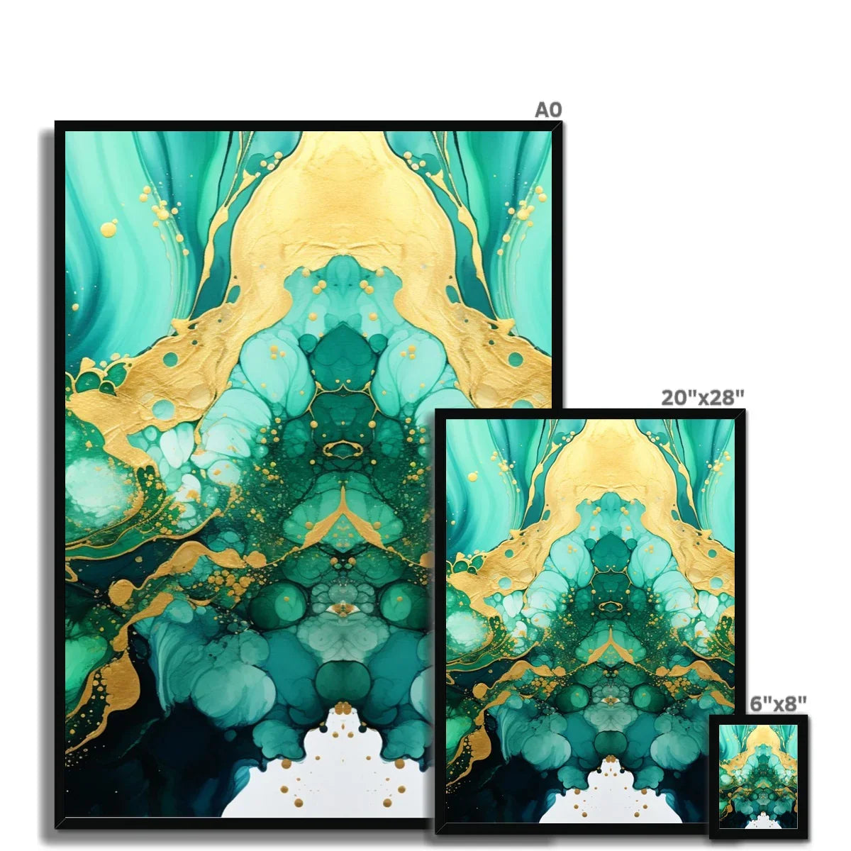 Greengoldale Framed Print - D'Sare