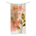 Peach Golden Leafy Escape 06 Towel by Prodigi