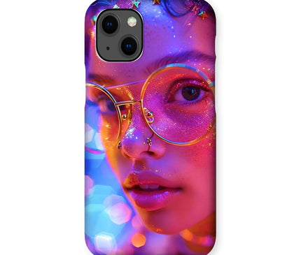 Woman Cosmic Radiance Dreamy Stardust  Snap Phone Case - D'Sare