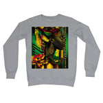 African Print Empress  Crew Neck Sweatshirt - D'Sare