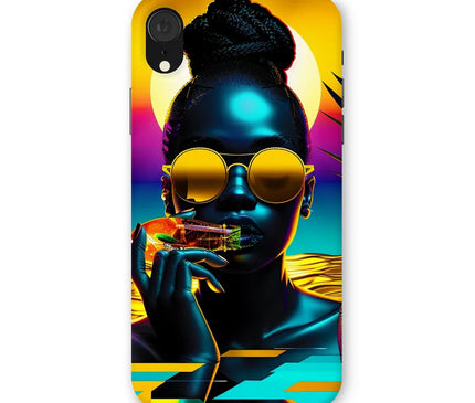 Tropical Sunset Dreams : Neon Vibes  Snap Phone Case - D'Sare