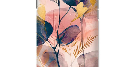 Peachy Golden Flora Escape Tough Phone Case by Prodigi