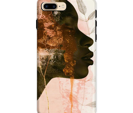 Golden Silence Serene Echoes 06 Tough Eclectic Art Phone Case - D'Sare