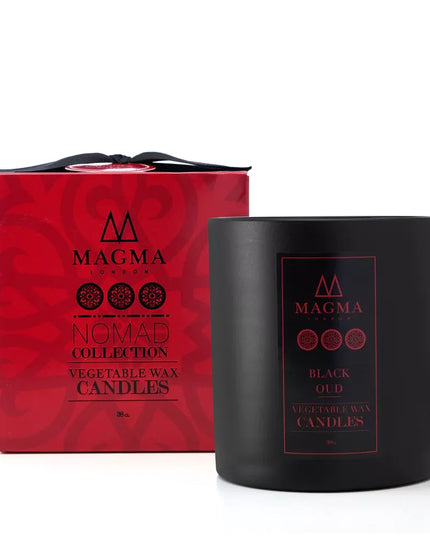MAGMA LONDON Black Oud (Veg Wax Candle) 38cl by D'Sare