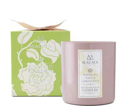 Magma London White Tea, Sage and Lemongrass (Veg Wax Candle) 38cl
