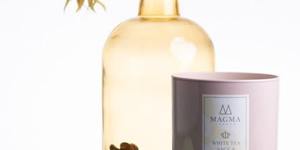 Magma London White Tea, Sage and Lemongrass (Veg Wax Candle) 38cl by D'Sare
