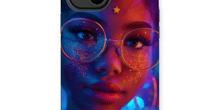 Black Girl Magic Stardust Cosmic Vibe| Black Woman Magic Tough Phone Case by Prodigi