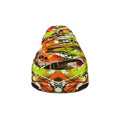 Neon Splatter Symphony: Urban Graffiti Art Collection Bean Bag by Contrado