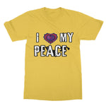 I Love My Peace Softstyle T-Shirt - D'Sare