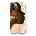 Golden Silence Serene Echoes 06 Tough Eclectic Art Phone Case - D'Sare