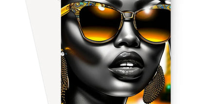 Golden Summer Greeting Card by Prodigi