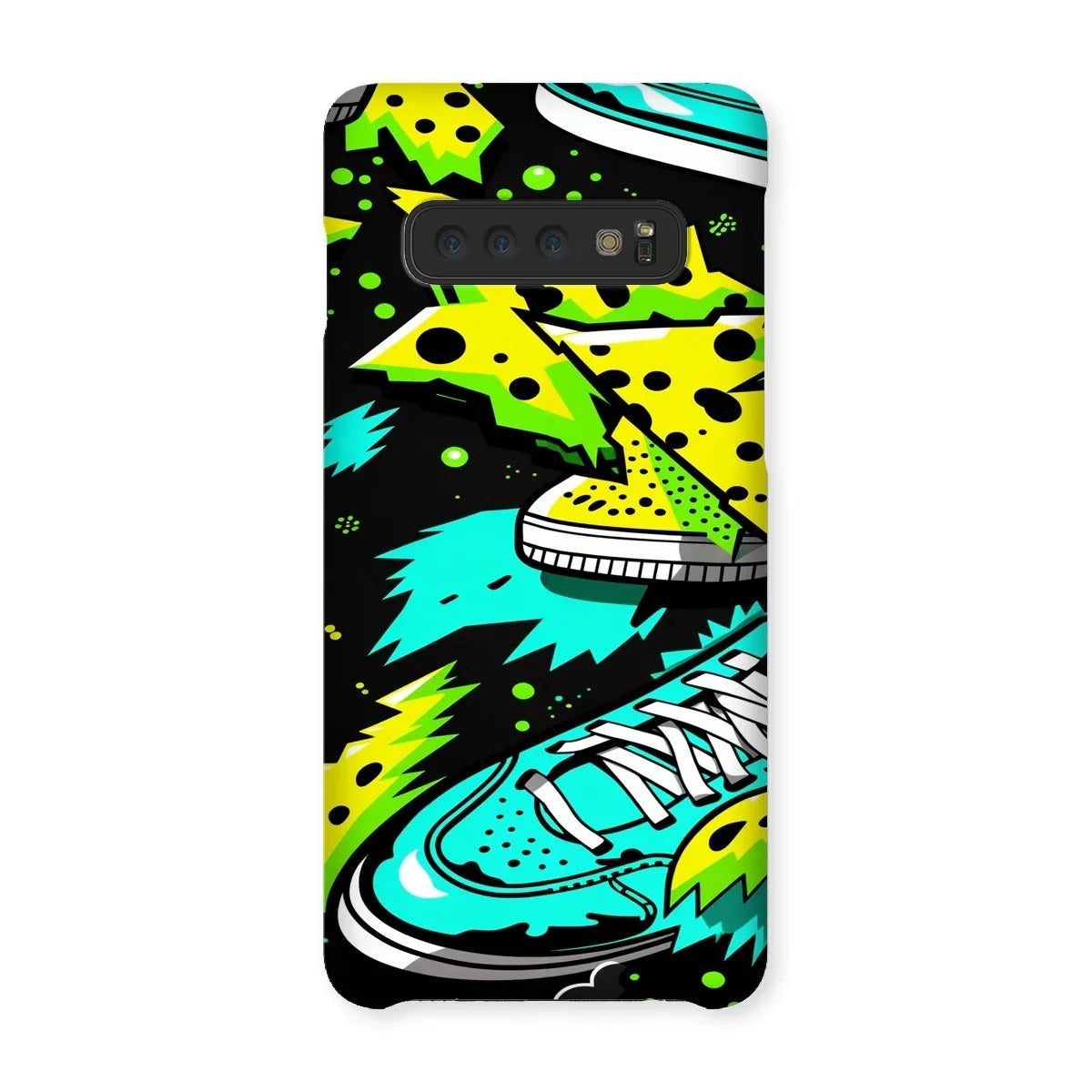 Electric Kicks Art: Urban Pop Art Explosion, Graffiti  Snap Phone Case - D'Sare